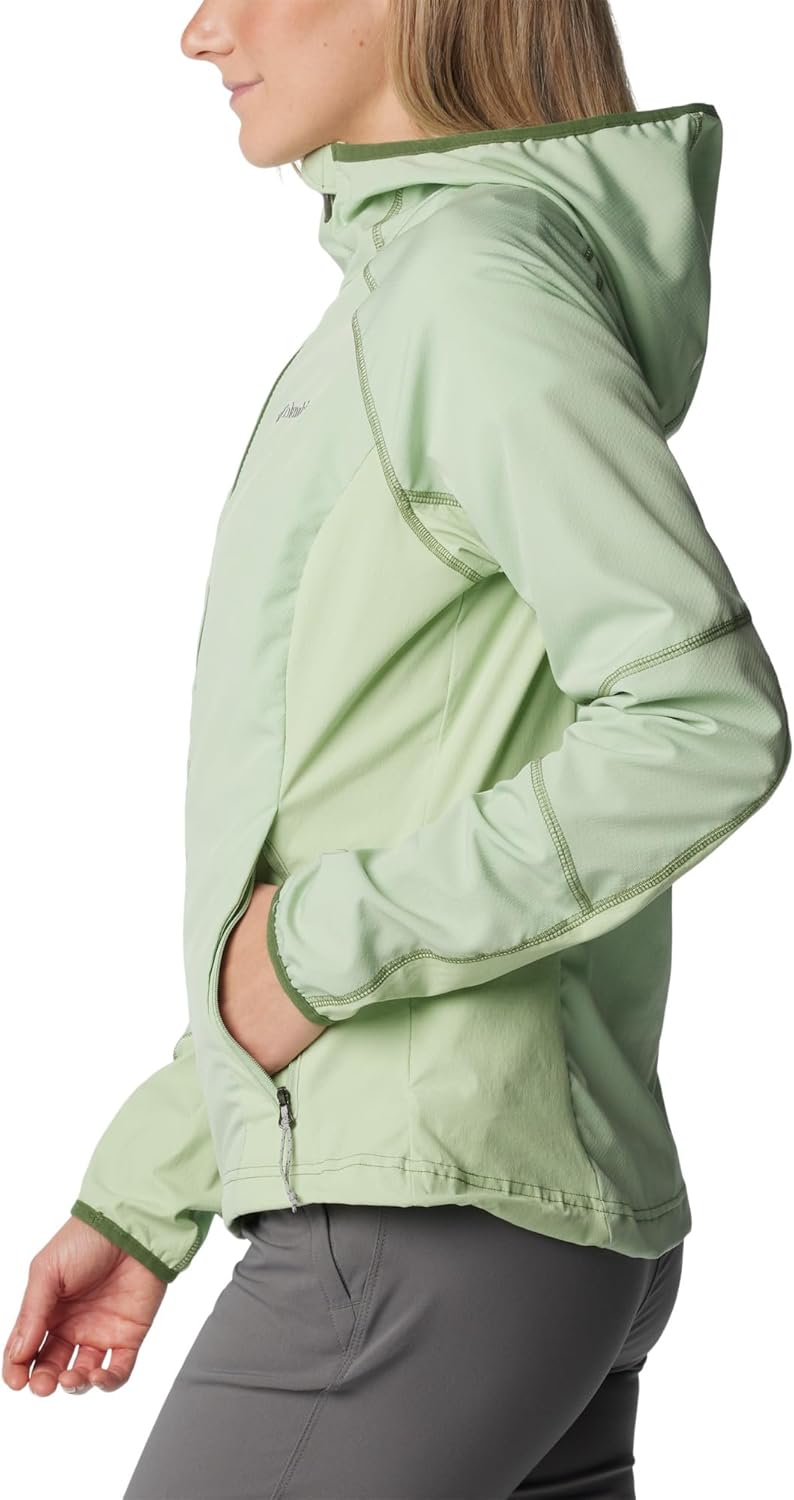 Columbia Damen Softshelljacke Sweet As Hoodie S Sage Leaf, S Sage Leaf