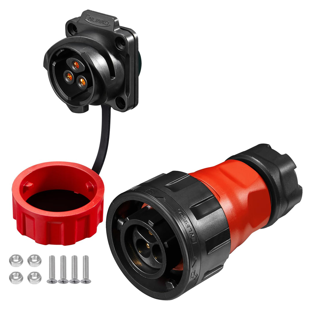 CNLINKO YM-24 Industrieller Wasserdichter Steckverbinder IP67 Rundsteckverbinder Luftfahrtstecker im