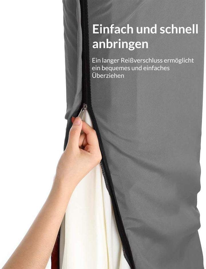 DEUBA® Schutzhülle Sonnenschirm für 3,5m Schirme Schirm Abdeckhaube Abdeckung Hülle Plane Ampelschir