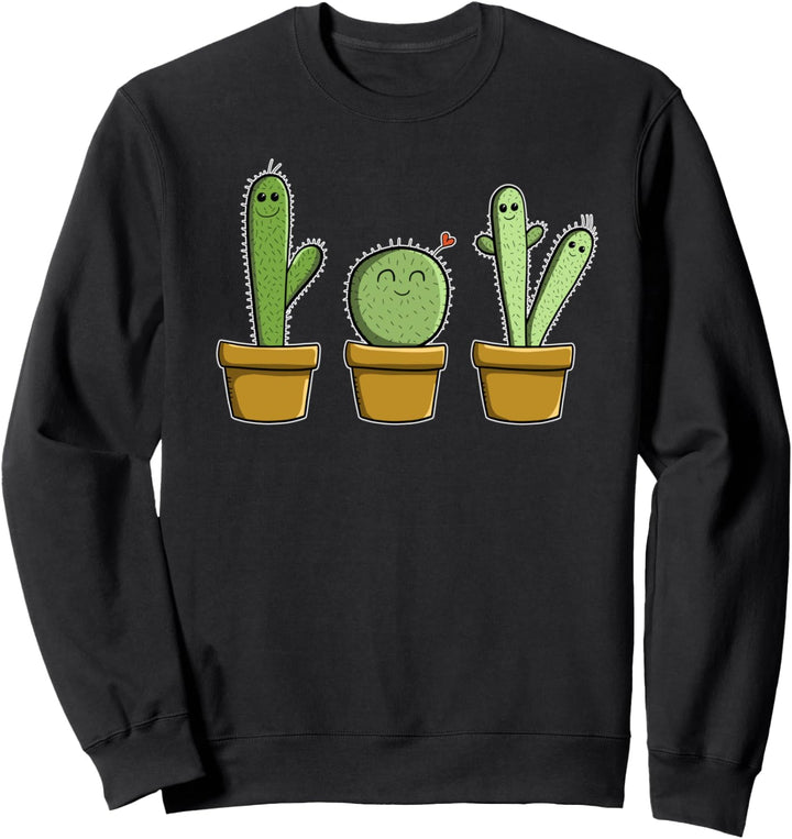 Kaktus Love I Cactus Print I Pflanzen Fun Geschenk Sweatshirt