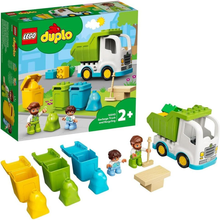 LEGO 10945 DUPLO Town Müllabfuhr und Wertstoffhof Single, Single