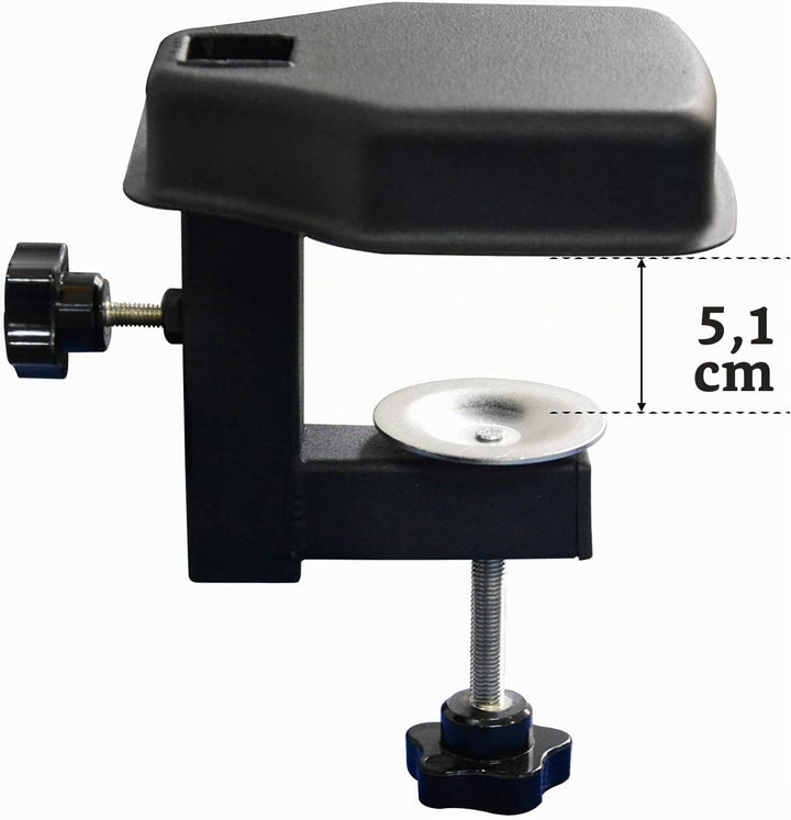 SHELANDY Fellpflegearm mit Klemme für grosse und kleine Hunde – 88,9 cm höhenverstellbar und mit zwe