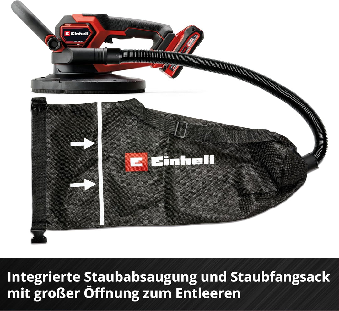 Einhell Professional Akku-Trockenbauschleifer TP-DWS 18/225 Li BL Power X-Change (18 V, Brushless, i