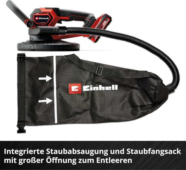 Einhell Professional Akku-Trockenbauschleifer TP-DWS 18/225 Li BL Power X-Change (18 V, Brushless, i