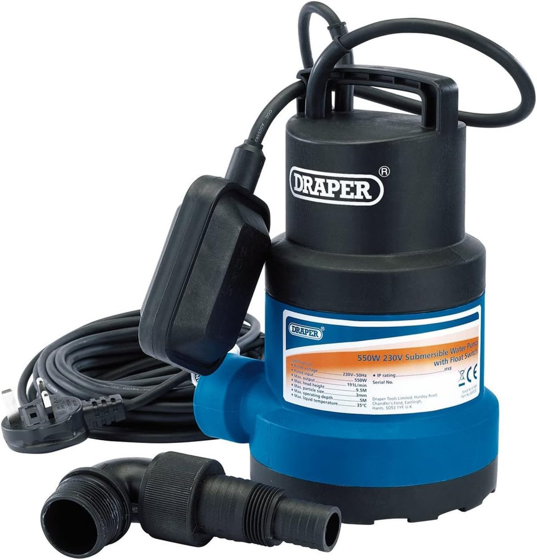 DRAPER 61584 subersible Wasser Pumpe mit Float