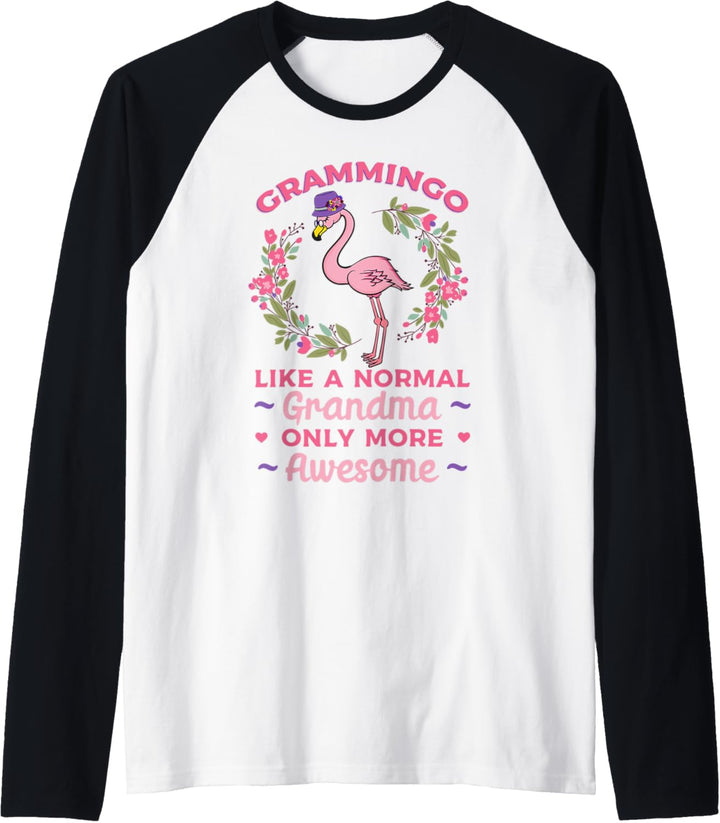 Grammingo Like A Normal Grandma Only More Awesome Oma Raglan