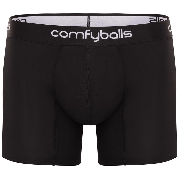 Comfyballs Premium Boxershorts aus weichem Lyocell-Gewebe, Boxershorts in Lang-Modell, Herren-Boxers