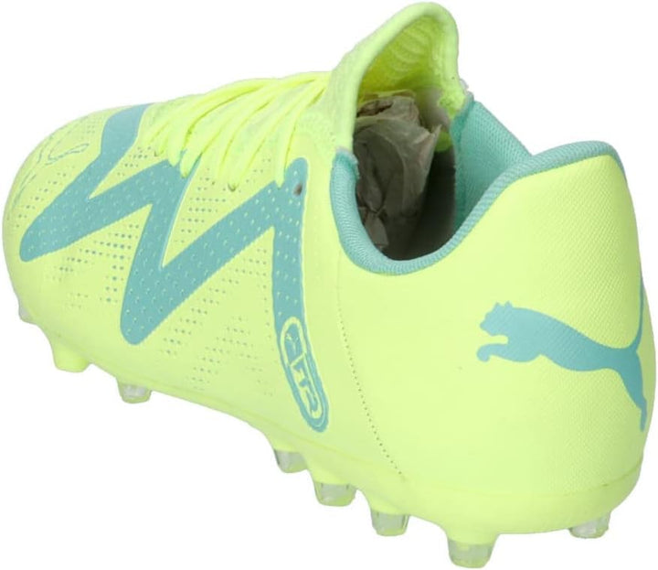 PUMA Herren Future Play Mg Fussballschuh 41 EU Fast Yellow Puma Black Electric Peppermint, 41 EU Fas