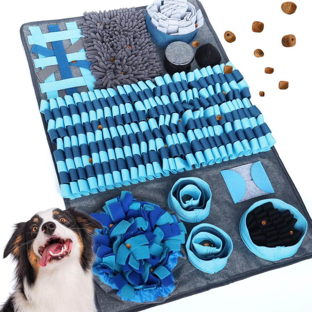 Schnüffelteppich Hund XXL, Schnüffelmatte Hund Extra Grosse &amp; Waschbar Schnüffelteppich für Hunde Tr