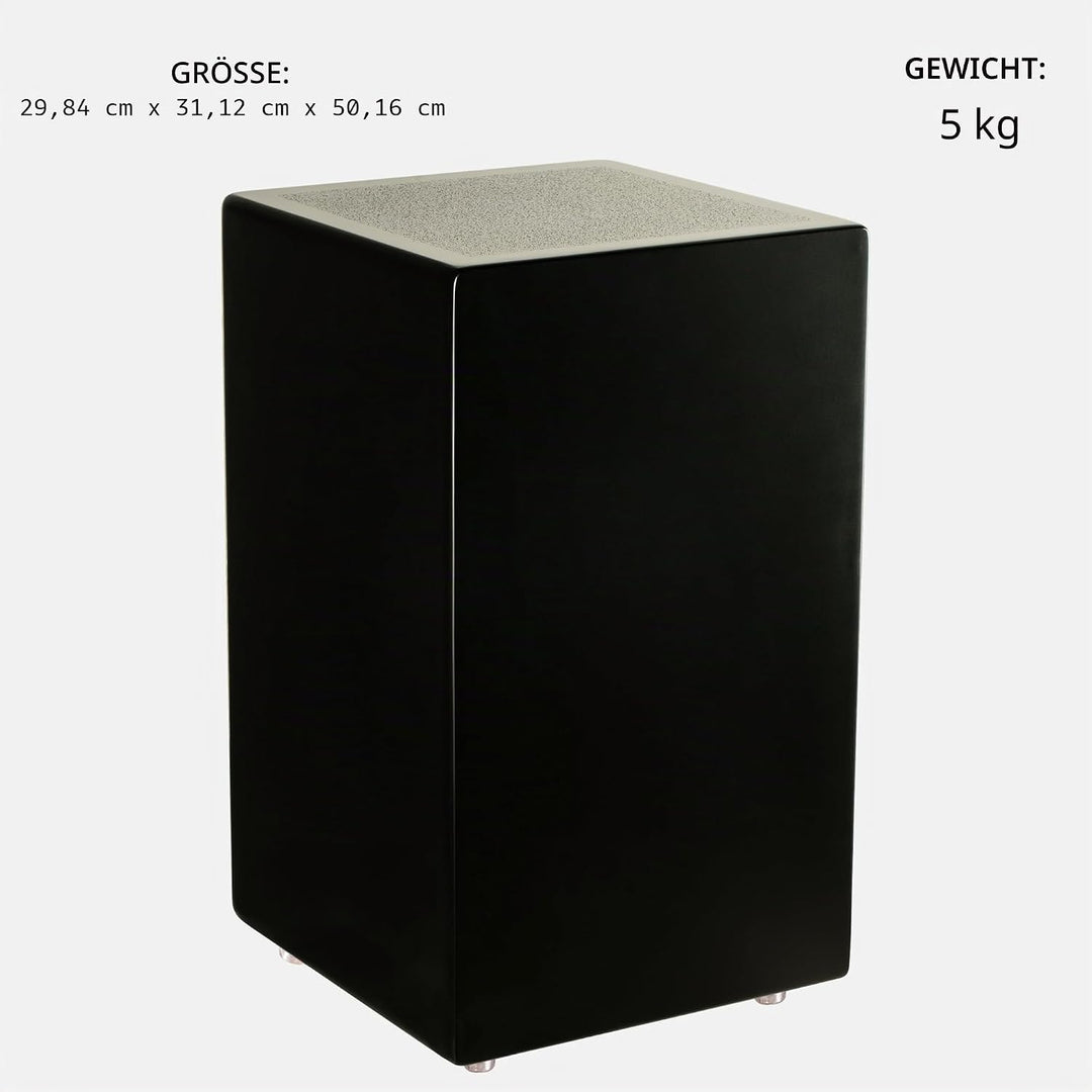 Meinl Percussion Subwoofer Cajon - Trommel mit Snare und extrem tiefem Bass - American White Ash Fro