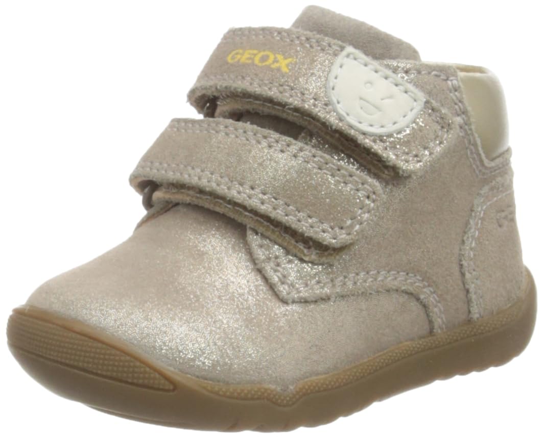 Geox Mädchen B Macchia Girl C Sneaker 18 EU Smoke Grey, 18 EU Smoke Grey