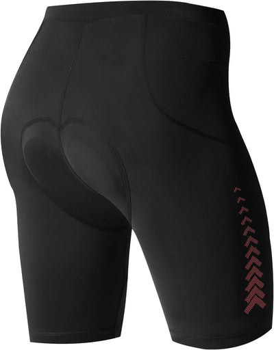 Santic Fahrradhose Damen Gepolstert Kurz Radlerhose Damen Radhose Damen mit Sitzpolster Radsportshor