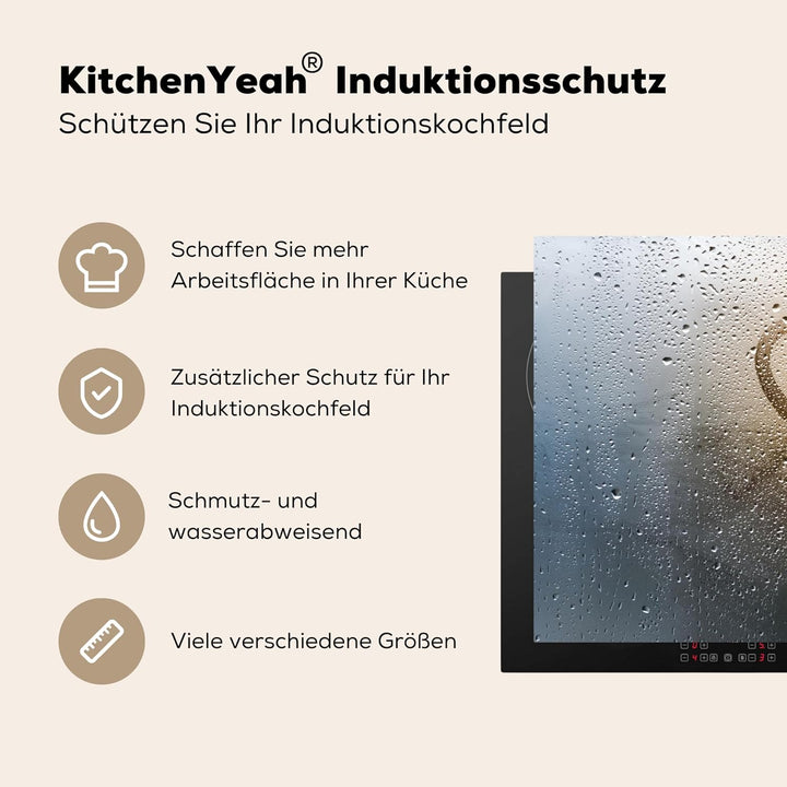 KitchenYeah© Herdabdeckplatte Einteilig Ceranfeld Abdeckplatte Küche Deko Ceranfeldabdeckung Herdabd