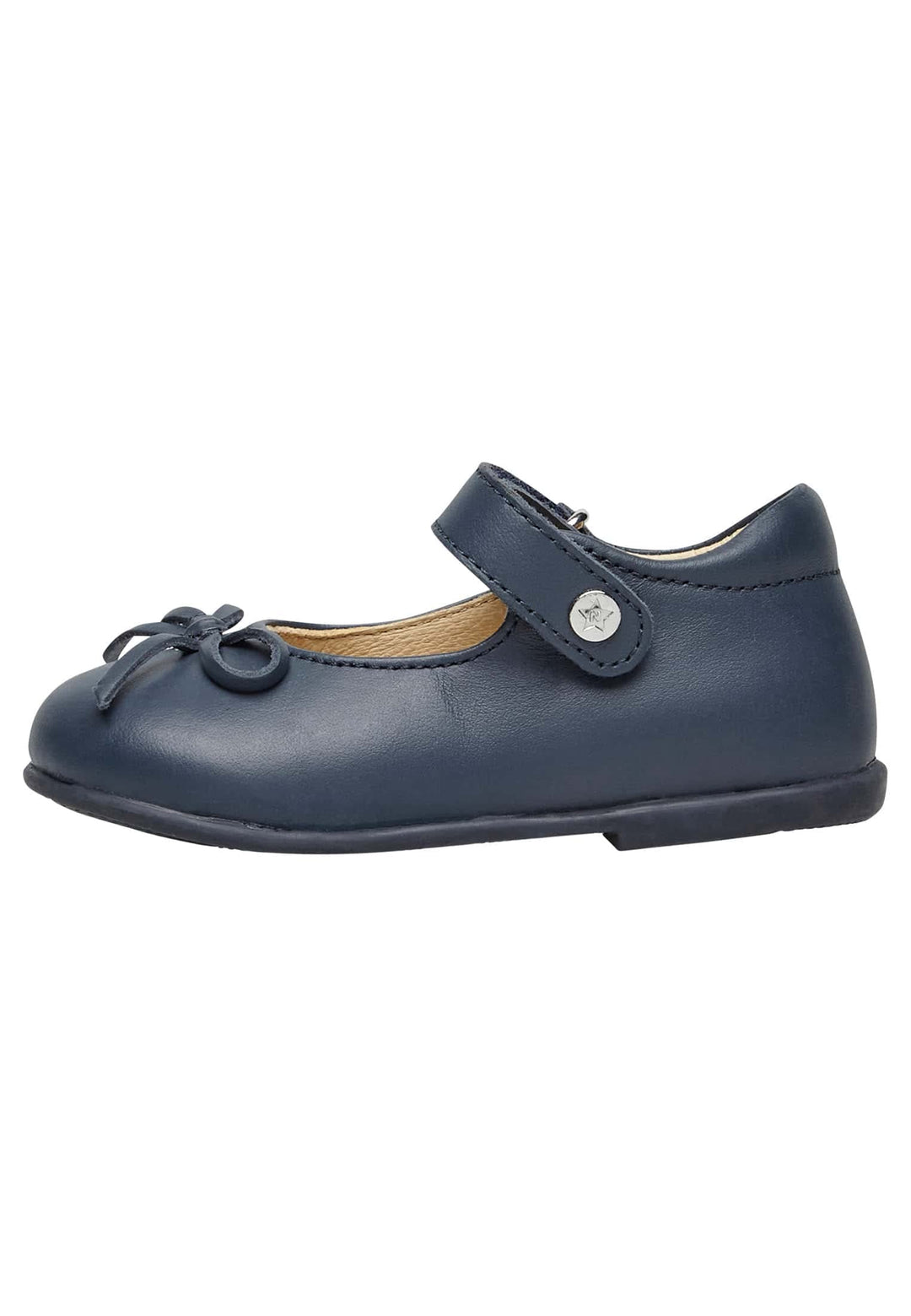 Naturino Ballet-Ballerinas aus Kalbsleder mit Schleife, 19 EU Blau