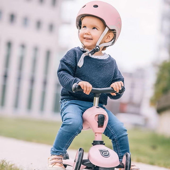 Scoot & Ride, S - M Size Kids Helmet Rose, Rose