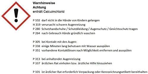 Luftentfeuchter Nachfüllpack 1,2kg Vliesbeutel Granulat für Raumentfeuchter zum Nachfüllen (6 x 1,2k