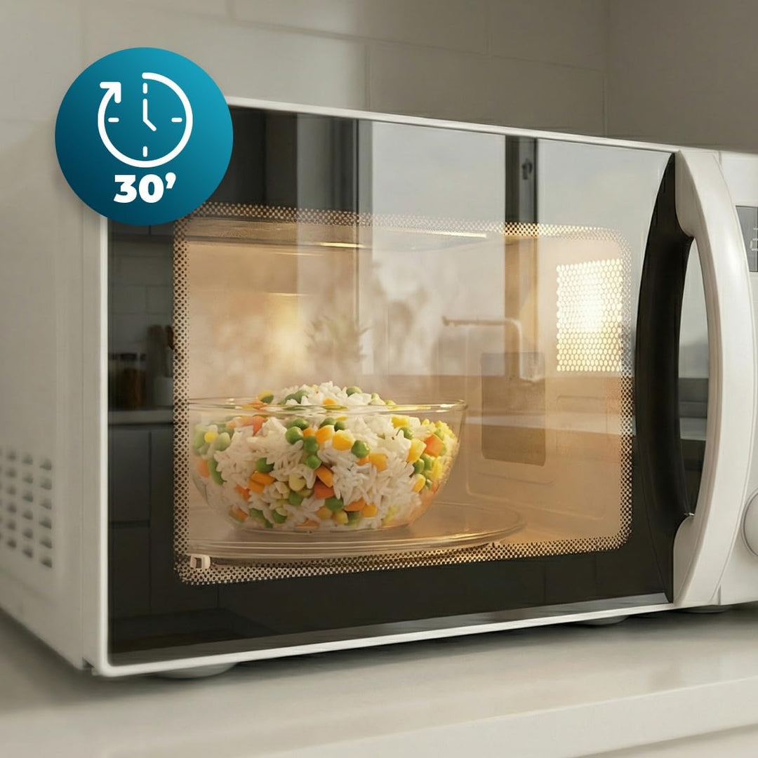 Cecotec Mikrowelle Proclean 5105 White. 20 Liter Fassungsvermögen, Grill-Funktion, 3DWave-Technologi