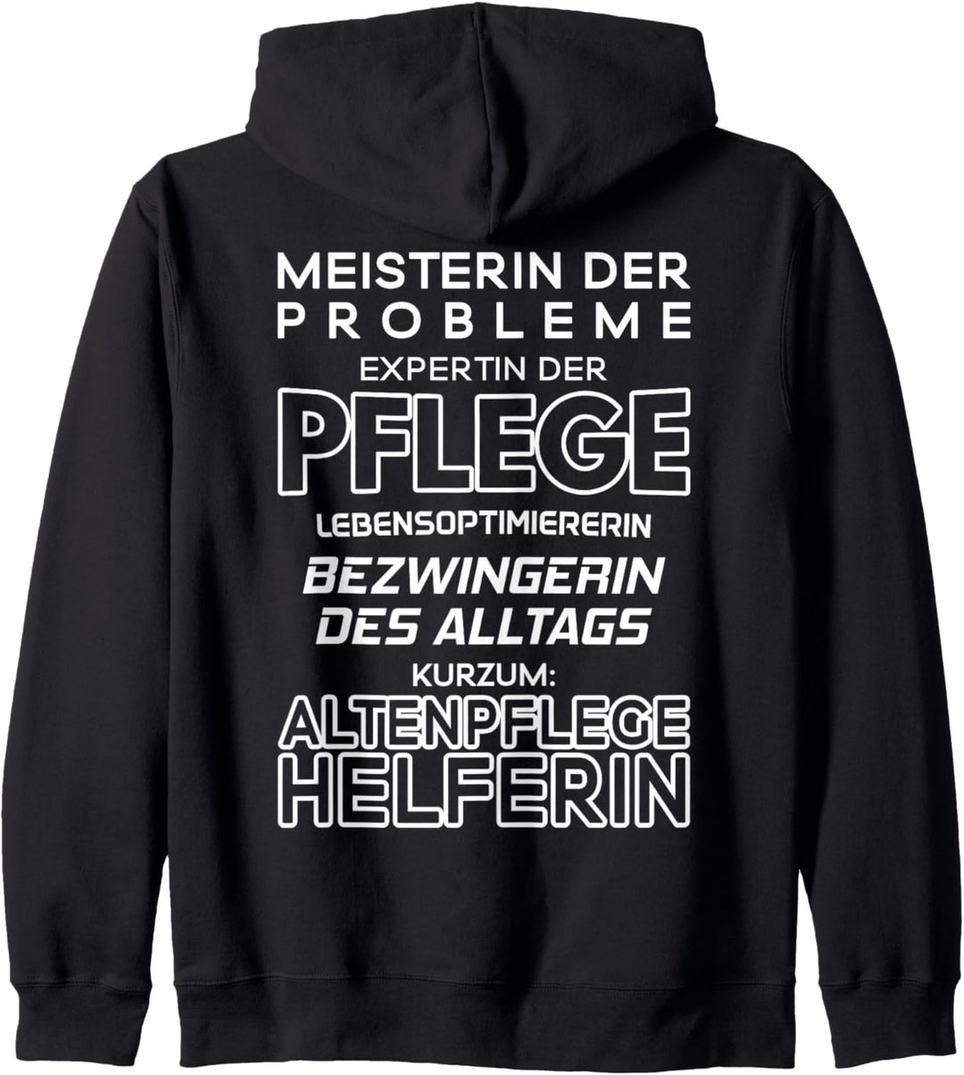Meisterin Der Probleme Altenpflegehelfer Kapuzenjacke