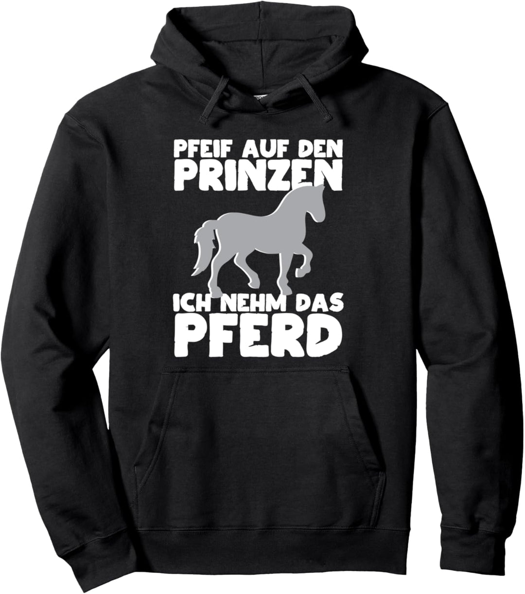 Witziges Pferde T-Shirt Freund Verlobter Geschenk Pferdefan Pullover Hoodie