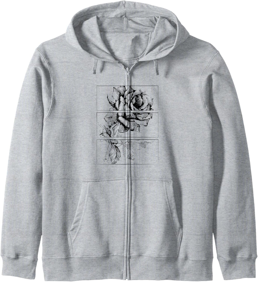 Black Roses Aesthetic Clothing Soft Grunge Clothes Goth Punk Kapuzenjacke