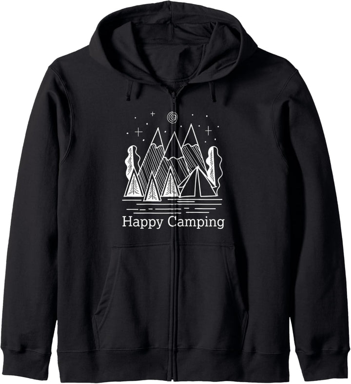 Camping Natur Wanderer Berge Abenteuer Kapuzenjacke
