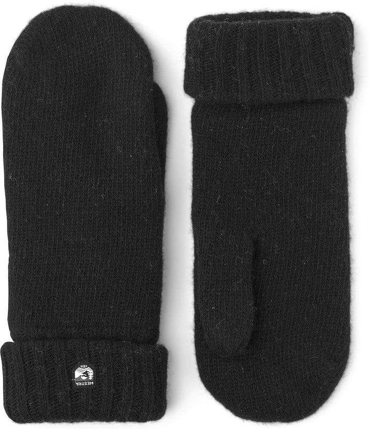 HESTRA Bonnie Knit Mitt 9 Schwarz, 9 Schwarz