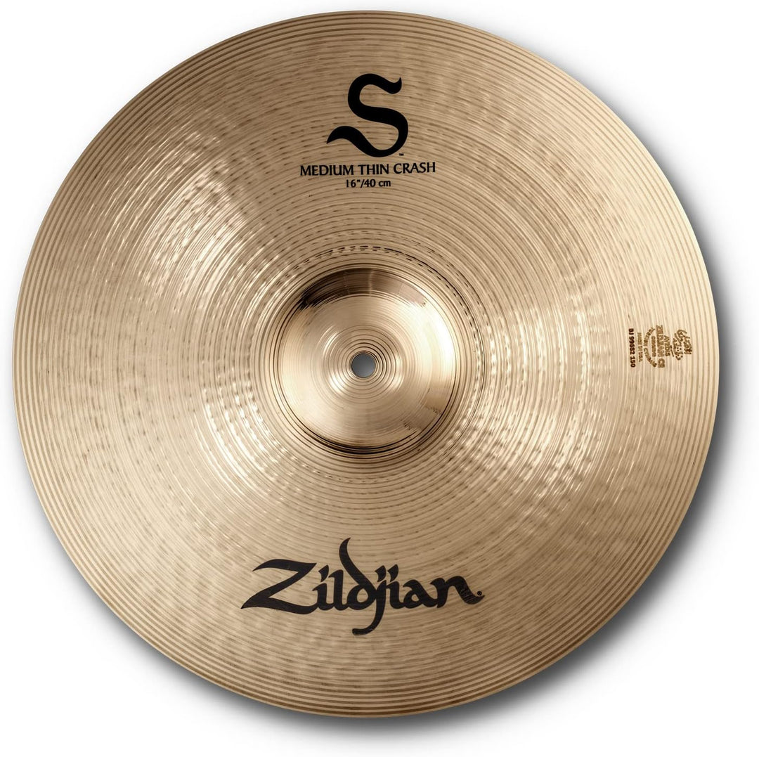 Zildjian S Family Series - 16" Medium Thin Crash Cymbal 16 Zoll Medium Thin, 16 Zoll Medium Thin