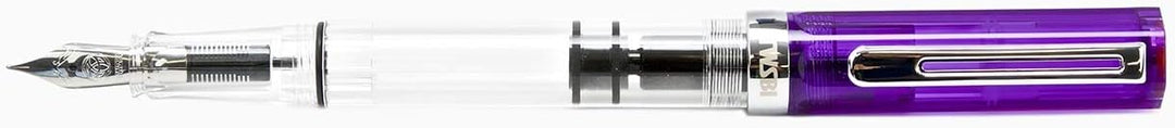 Twsbi Eco Transparent Purple Feder Stub 1.1 mm - Füllfederhalter