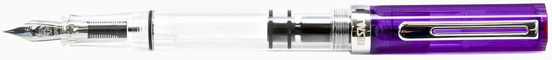 Twsbi Eco Transparent Purple Feder Stub 1.1 mm - Füllfederhalter