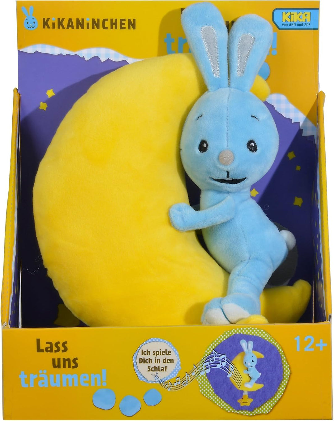 Simba Kikaninchen Spieluhr, 20 cm, für Kinder ab den ersten Lebensmonaten geeignet, mit Kikaninchen