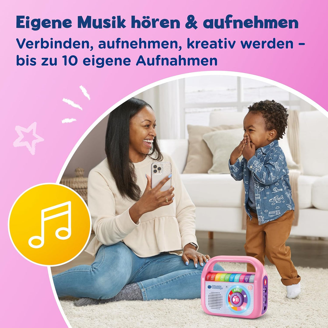 Mein erster Musik-Player pink