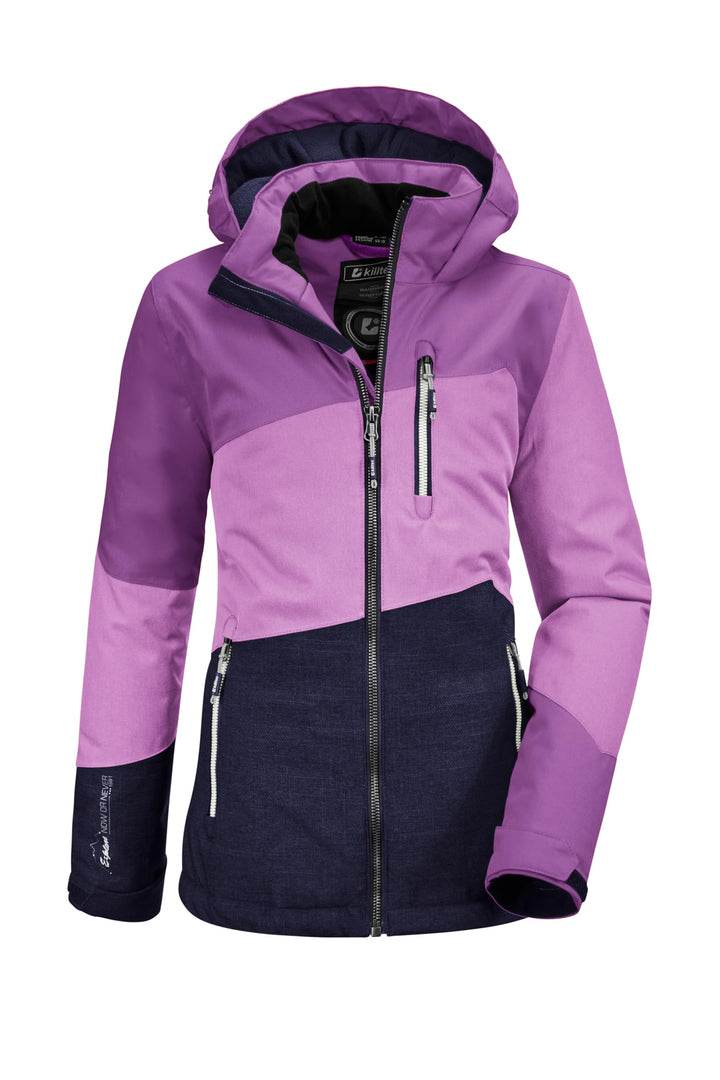 killtec Mädchen Lynge Grls Jckt B Funktionsjacke Mit Kapuze dunkelorchidee 152 Lynge GRLS JCKT B, du