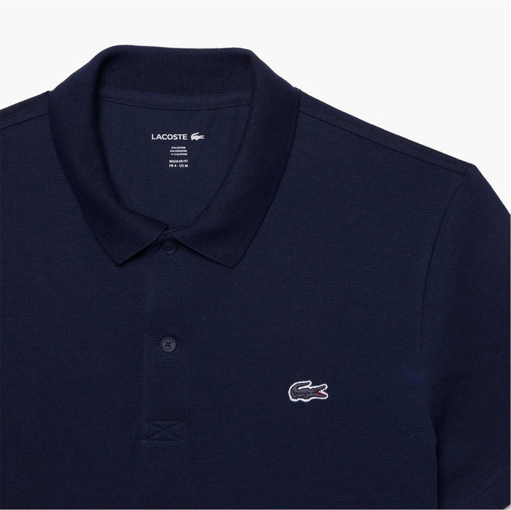 Lacoste Herren Polo-Shirt Kurzarm YH4801, Männer Polo-Hemd,3 Knopf,Regular Fit Polo Hemd XS Marine,