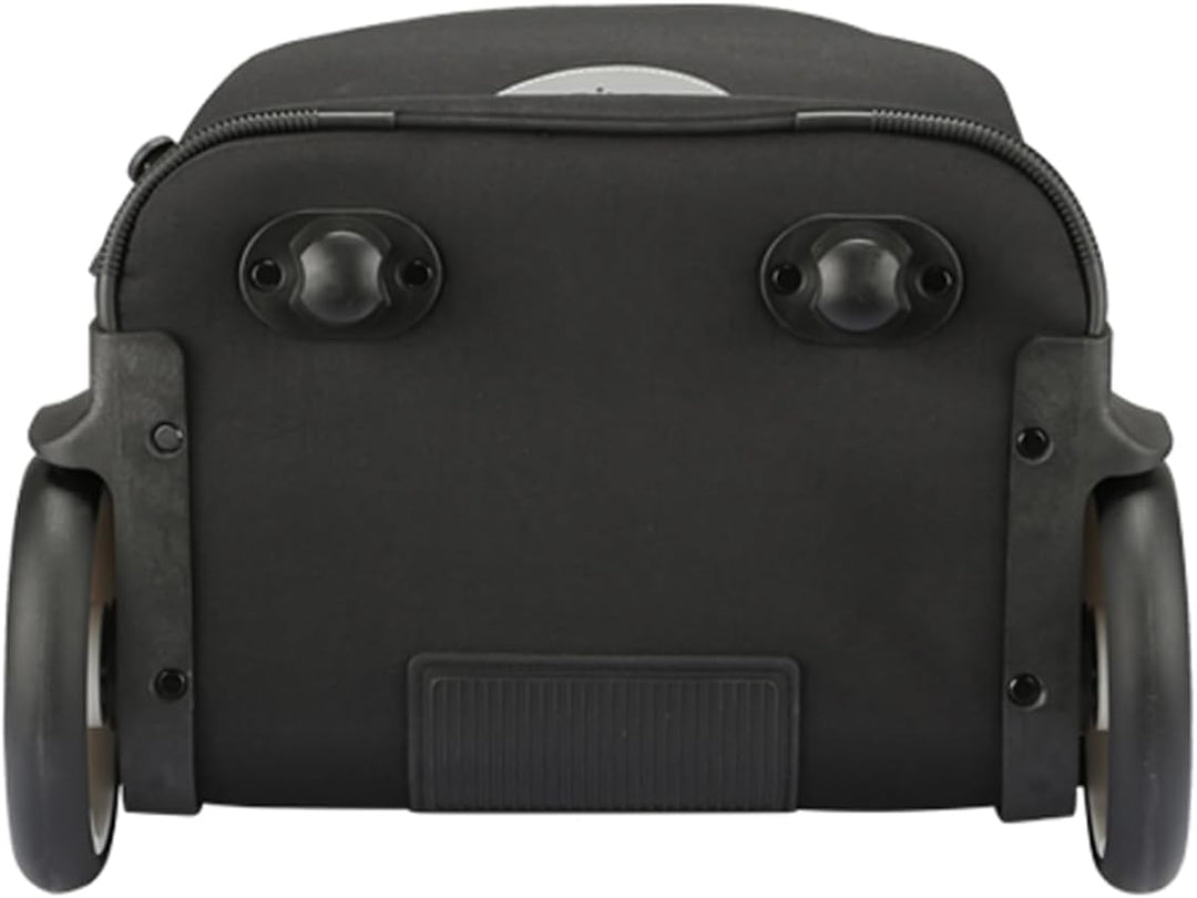 UNIKER Laptoptasche mit Rollen für 15,6 Zoll Laptops, Krankenschwestertasche auf Rädern, T5 (T5 - Fi