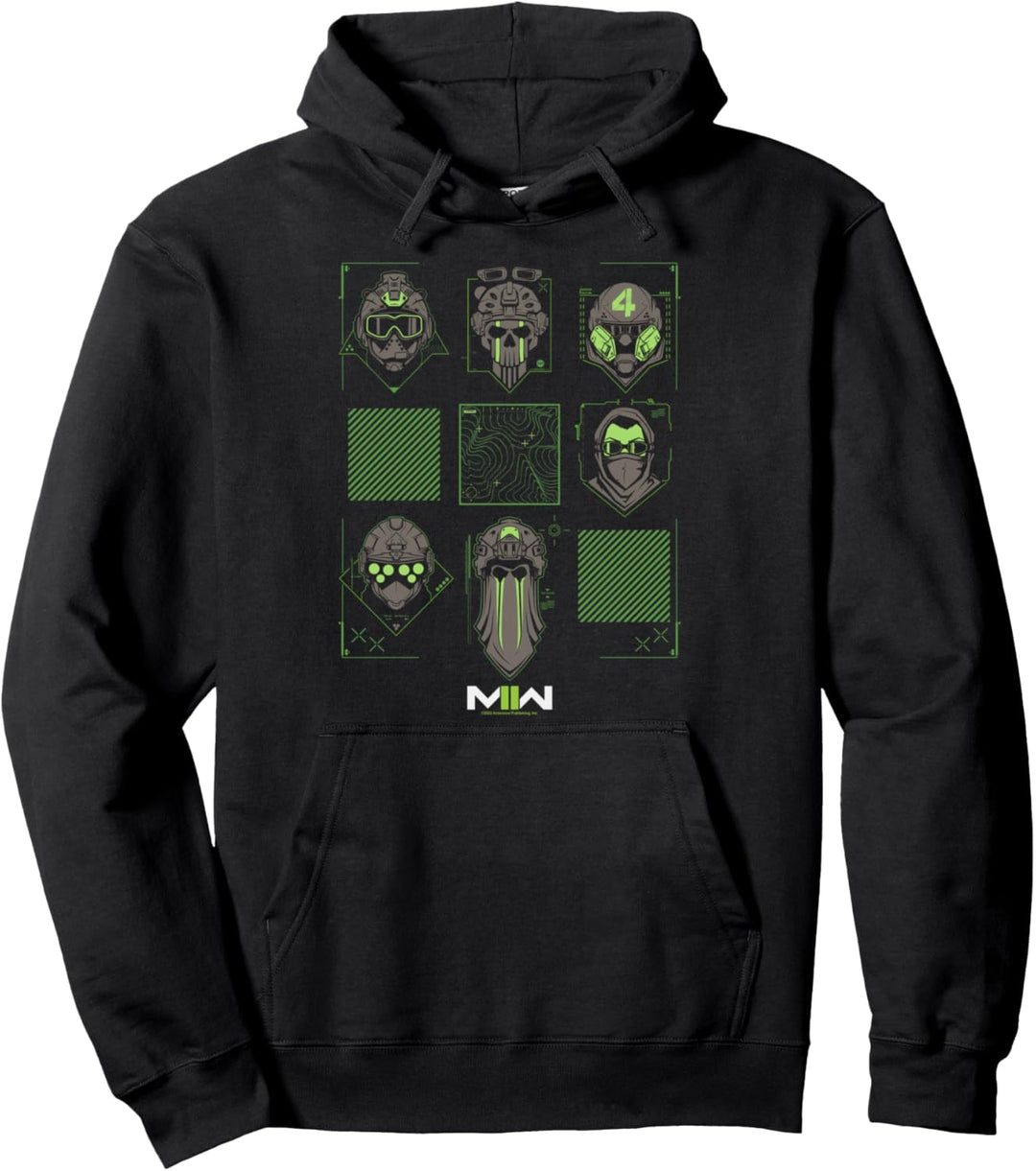Call of Duty: Modern Warfare 2 Operators Faces Collage Pullover Hoodie
