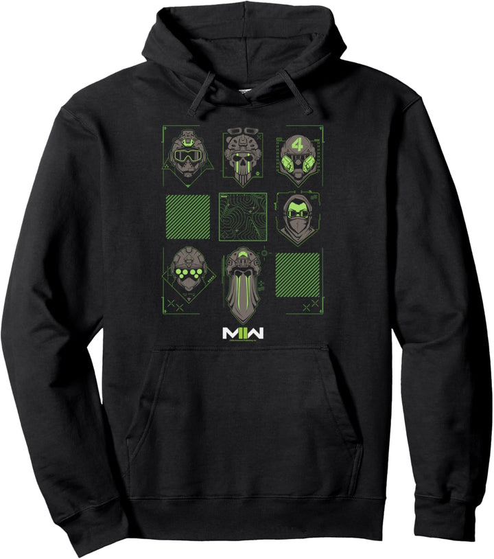 Call of Duty: Modern Warfare 2 Operators Faces Collage Pullover Hoodie