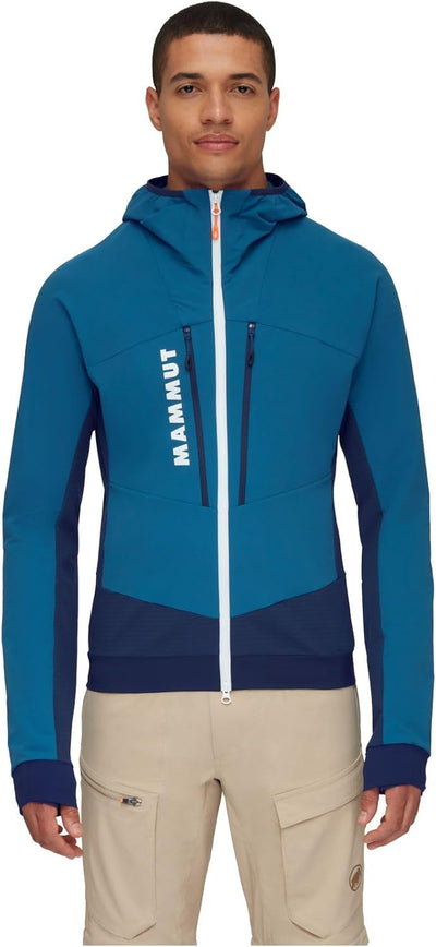 Mammut Herren Aenergy So Hybrid Hooded Jacket Men Softshell Jackets (1er Pack) M marineblau, M marin