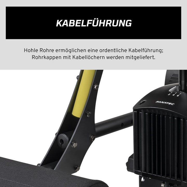 FANATEC Sim Racing CSL-Cockpit V1.5 – Stabiler, Leichter, Mit Stahlverstärktem Aluminiumrahmen, Univ