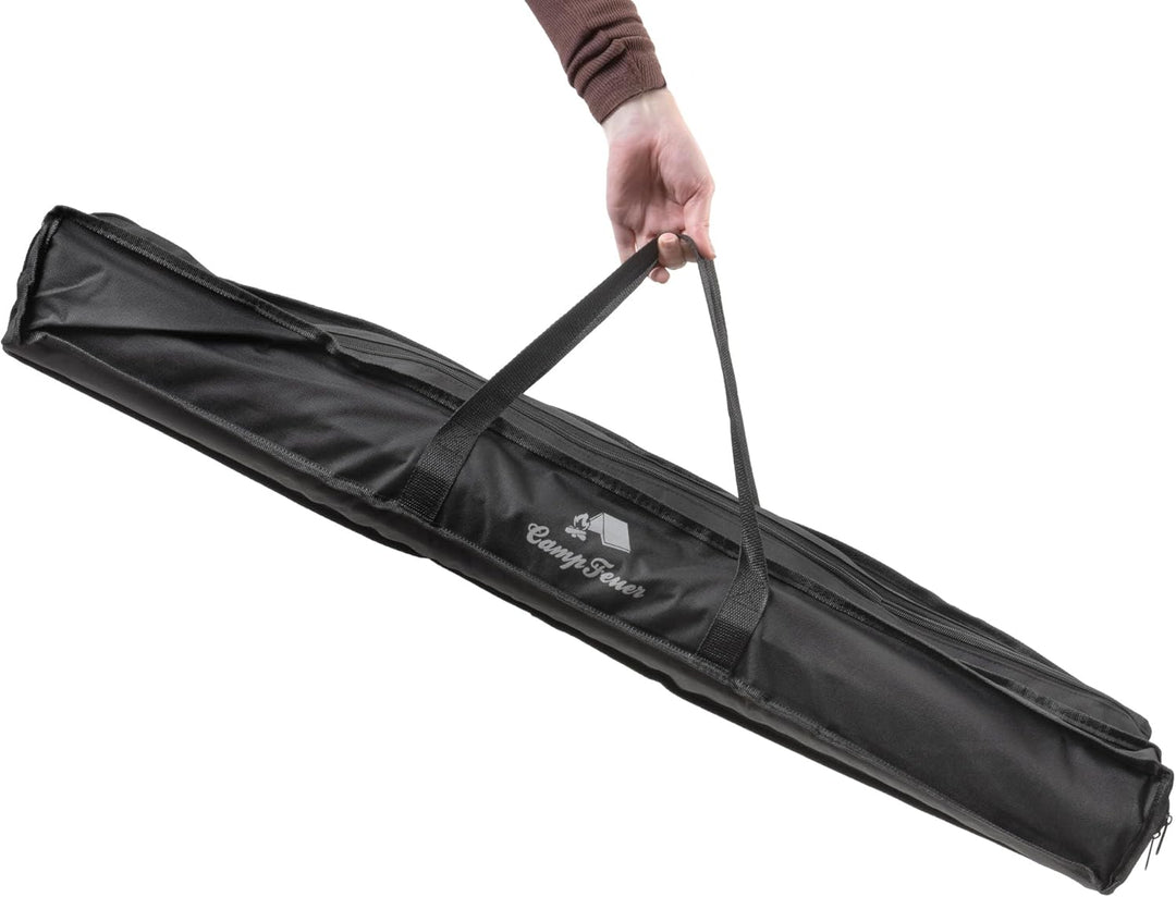 CampFeuer Campingtisch faltbar | 90,5 x 51,5 cm | Klapptisch mit Tragetasche, Gartentisch, Reisetisc