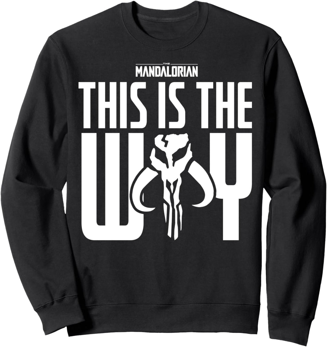 Star Wars Mandalorian Large Mythosaur This Is The Way Sweatshirt