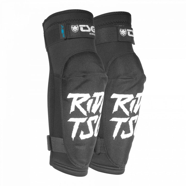 TSG Scout A Elbowguard L ripped black, L ripped black