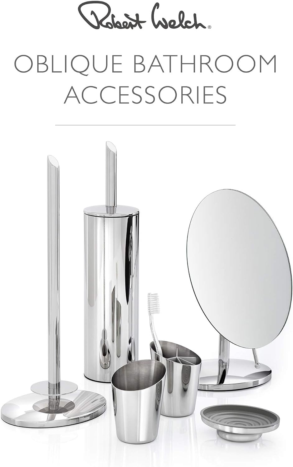 Robert Welch Oblique Regal, Edelstahl,