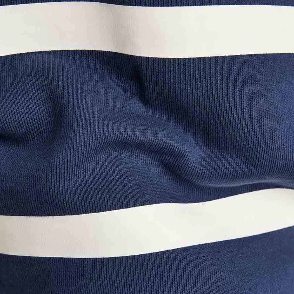 G-STAR RAW Herren Placed Stripe Sweatshirt Sweats XS Mehrfarben (Sartho Blue/Milk Stripe D22226-b782