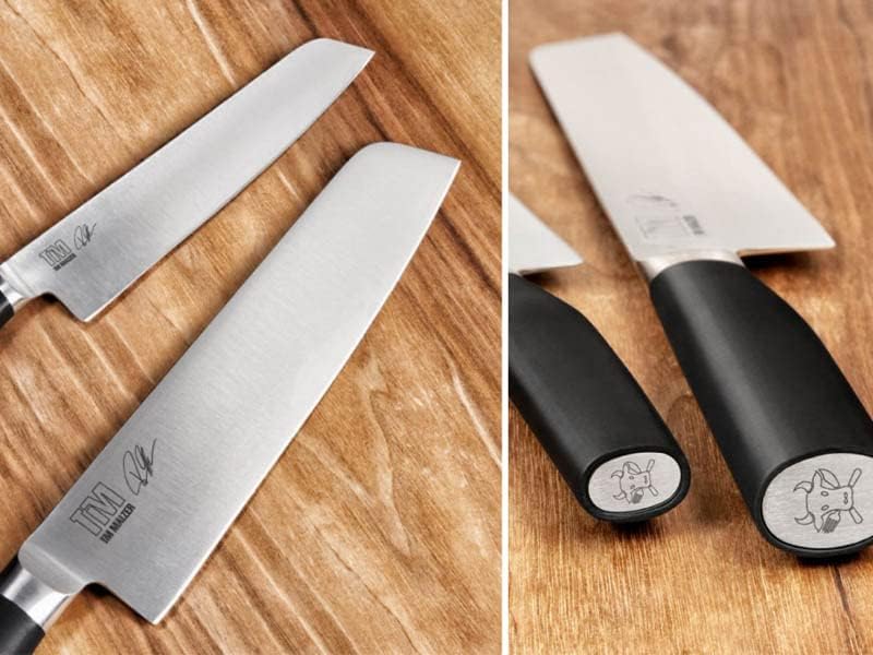 Mälzer MONSTERS KAMAGATA- Hybrid chef's knife total lenght 33cm TMK-0770