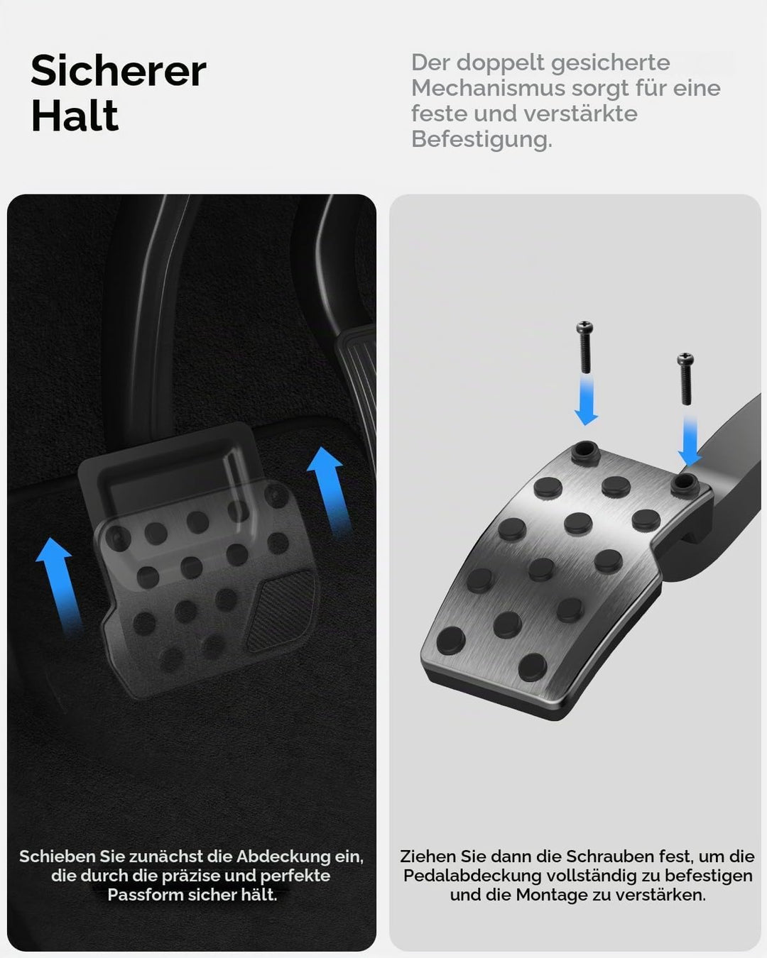 Spigen Tesla Model Y (~Juniper 2026) & Model 3 (~Highland 2026) Pedale, Gas- und Bremspedalabdeckung