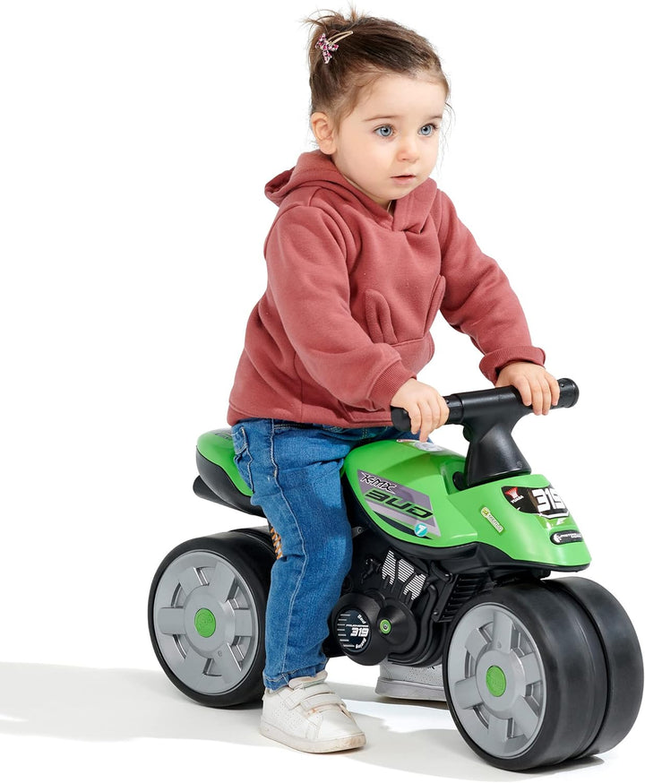 Falk 402BRS Motorrad, Grün, 62 x 25,5 x 39 cm