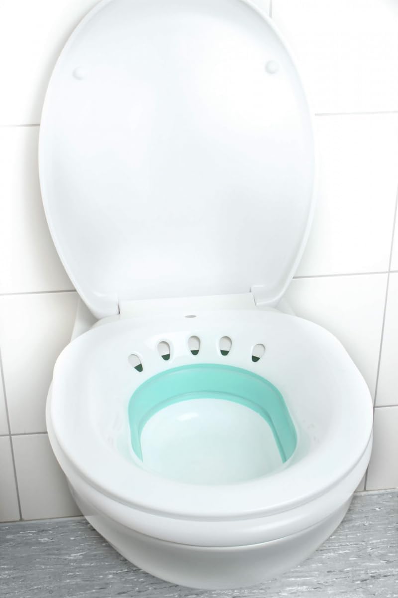 Einsatzbidet, faltbares Sitzbad für die Toilette/Toiletteneinsatz