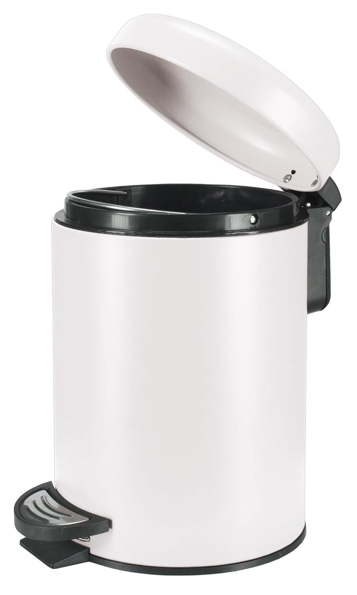Kleine Wolke Kosmetikeimer One, Farbe: Weiss, Material: Edelstahl/PP, Grösse: Eimer 3 Liter 3 Liter