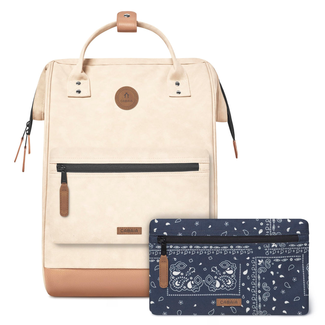 Cabaïa - Adventurer Rucksack Andenne Maxi 23L - Wasserabweisend - Laptopfach bis zu 15 Zoll - 2 Vord