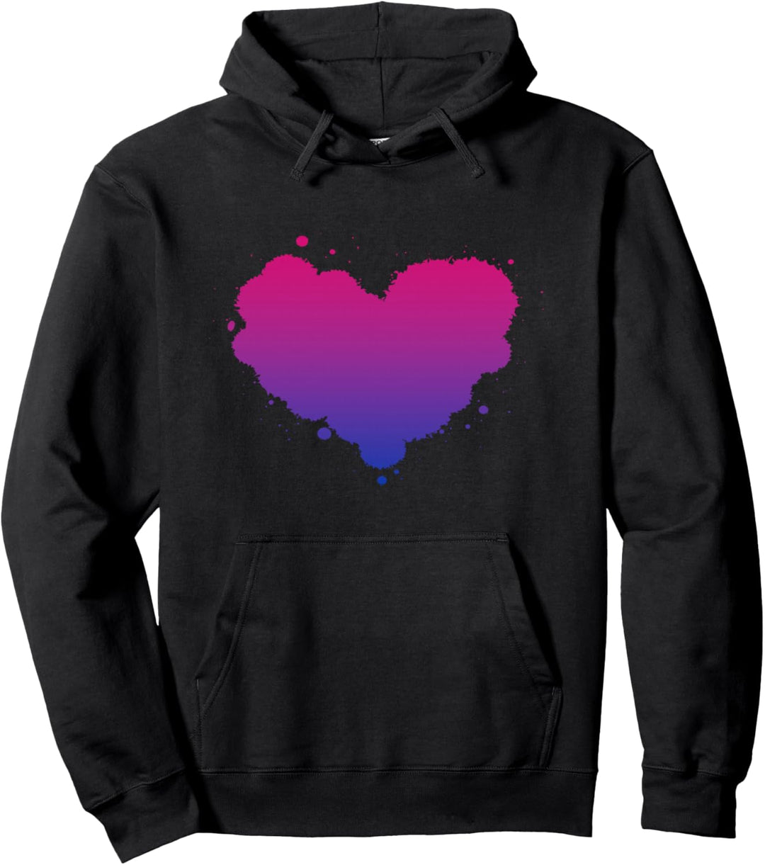 Flagge des bisexuellen Stolzes Pullover Hoodie